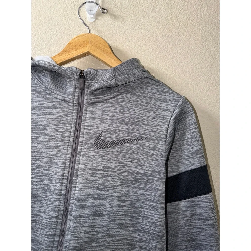 Boys Nike Drifit Hooded Jacket Size Large
